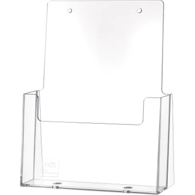 helit Prospekthalter H2352102 DIN A5 1Fach PS glasklar