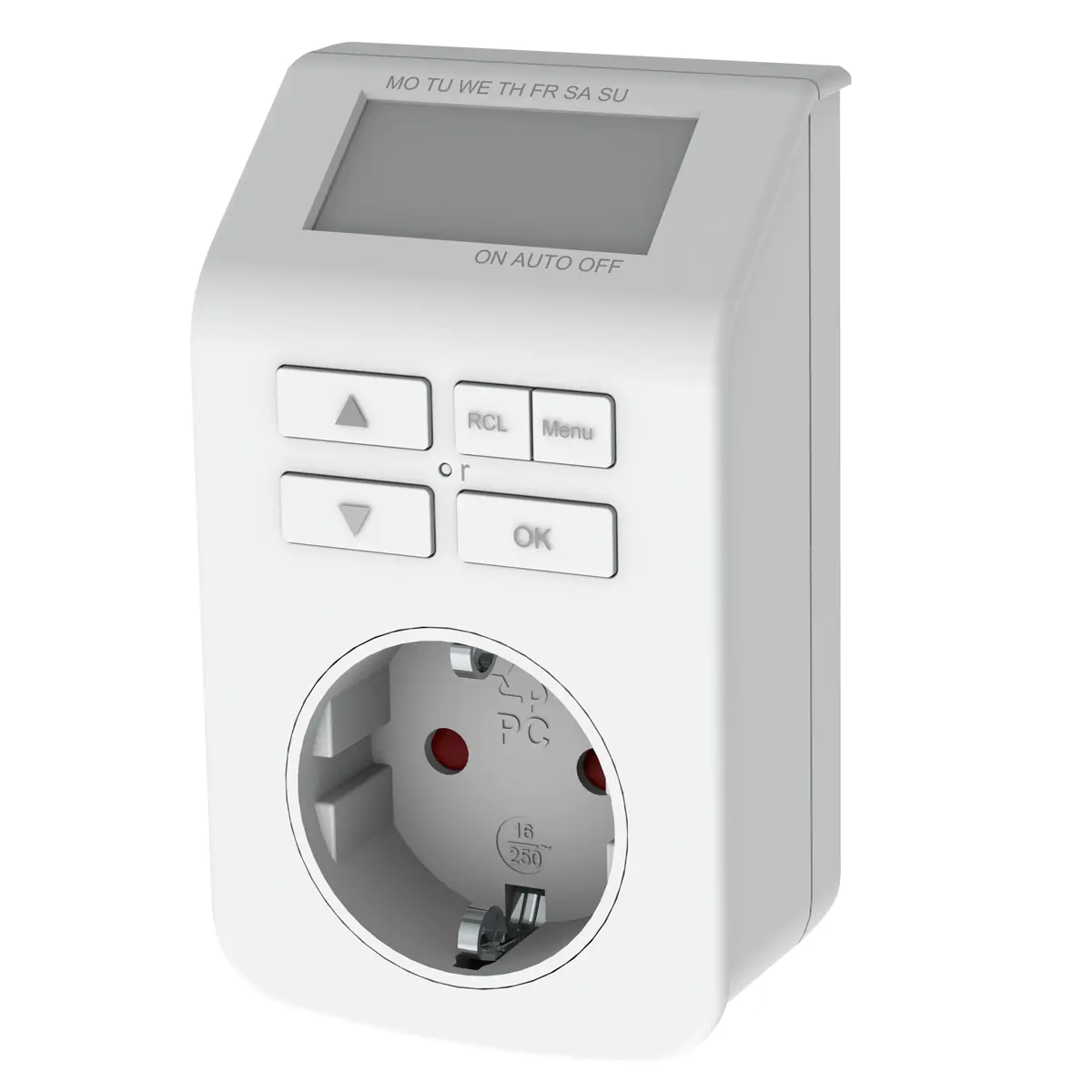 Bachmann Digital timer switch - Automatischer Netzschalter - Wechselstrom 230 V - 3680 Watt