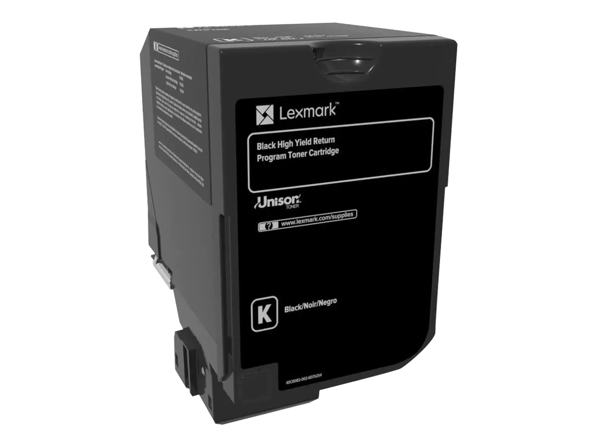 Lexmark - Hohe Ergiebigkeit - Schwarz - Original - Tonerpatrone LCCP, LRP - für Lexmark CS720de, CS720dte, CS725de, CS725dte