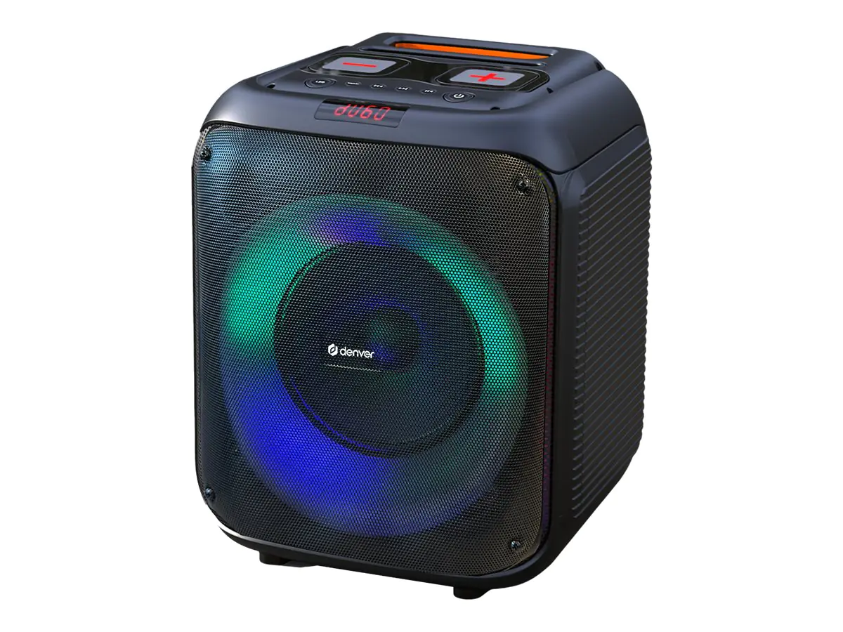 DENVER BPS-250 - Party-Soundsystem - kabellos - Bluetooth - 40 Watt
