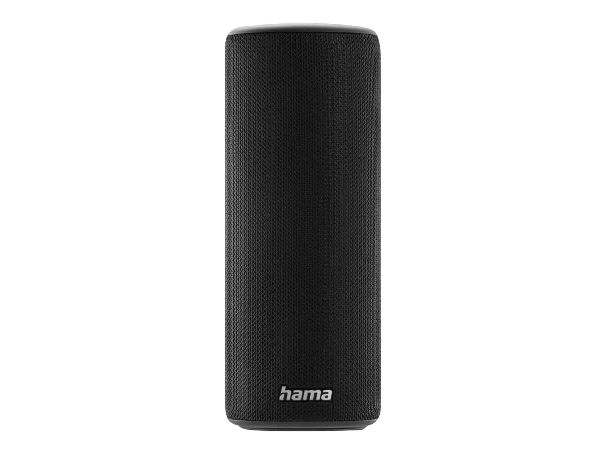 Hama Pipe 3.0 - Lautsprecher - tragbar - kabellos - Bluetooth - 24 Watt - Schwarz