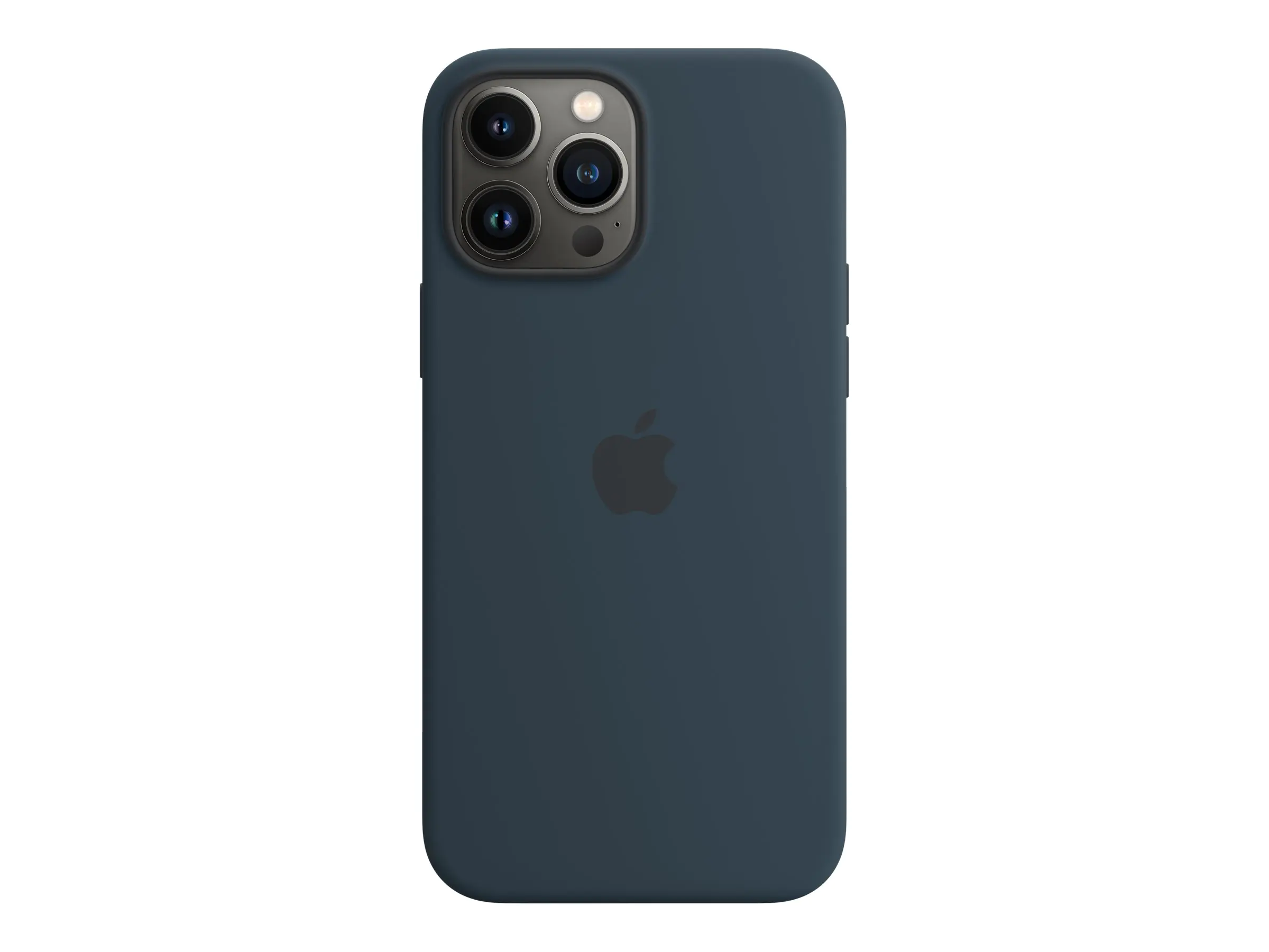 Apple - Hintere Abdeckung für Mobiltelefon - mit MagSafe - Silikon - Abgrundblau - für iPhone 13 Pro Max