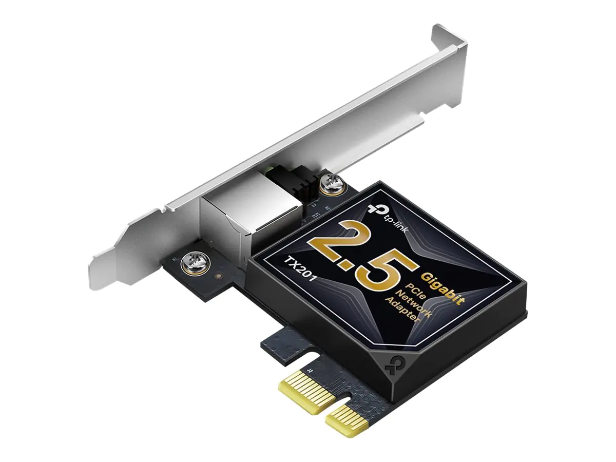 TP-Link TX201 V1 - Netzwerkadapter - PCIe 2.1 x4 Low-Profile - 100M/1G/2.5G Gigabit Ethernet x 1