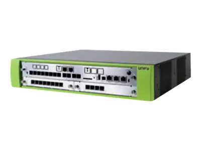 Unify OpenScape Business X3R - PBX-Basischassis - Rack montierbar - Grau, grün - 2U - für Business X3R