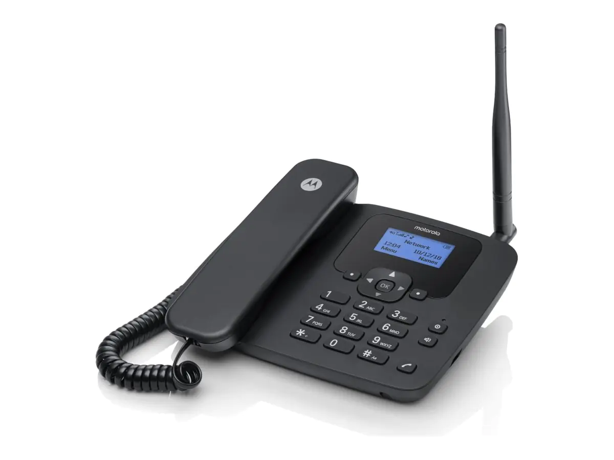 Motorola Solutions Motorola FW410L - Schnurlostelefon mit Rufnummernanzeige