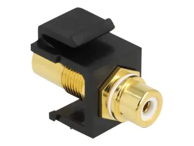 Delock Keystone Module RCA female > RCA female - Modularer Einschub (Kopplung)