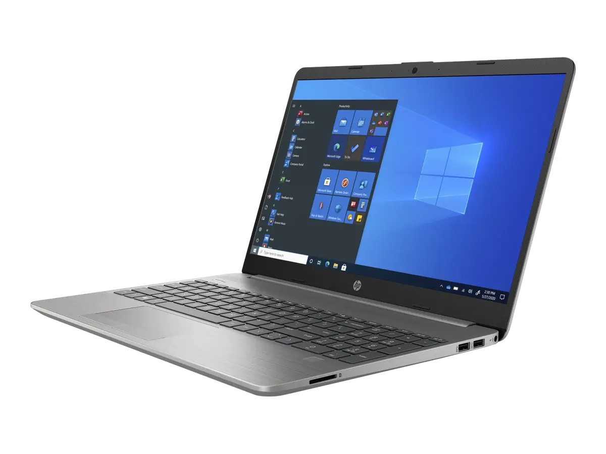 HP 255 G8 Notebook - AMD Ryzen 3 3250U / 2.6 GHz - Win 10 Pro 64-bit National Academic - Radeon Graphics - 8 GB RAM - 256 GB SSD NVMe, HP Value - 39.6 cm (15.6") IPS 1920 x 1080 (Full HD) - Wi-Fi 5 - Asteriod silberfarben - kbd: Deutsch - K-12 Ausbildung
