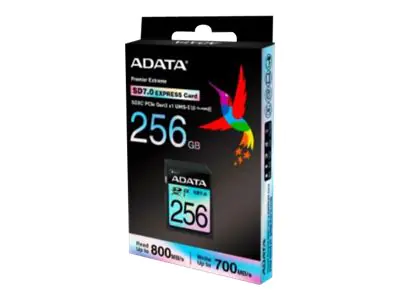 ADATA Premier Extreme - Flash-Speicherkarte - 256 GB - Video Class V30 / UHS-I U3 / Class10 - SDXC UHS-I