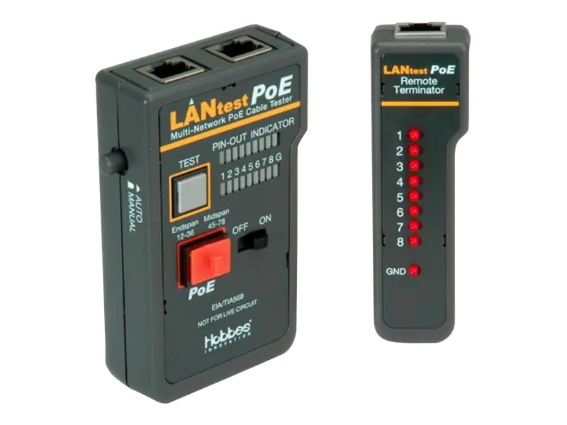 Hobbes LANtest Multinetwork PoE - Netzwerktester-Set