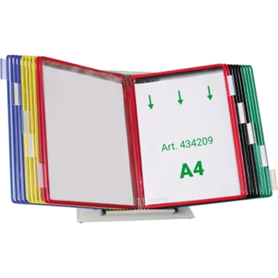 Tarifold Sichttafelständer TECHNIC 434209 DIN A4 20Sichttafeln sort.