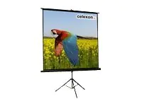 celexon Economy tripod screen - Projektionsbildschirm mit Stativ - 188 cm (74")