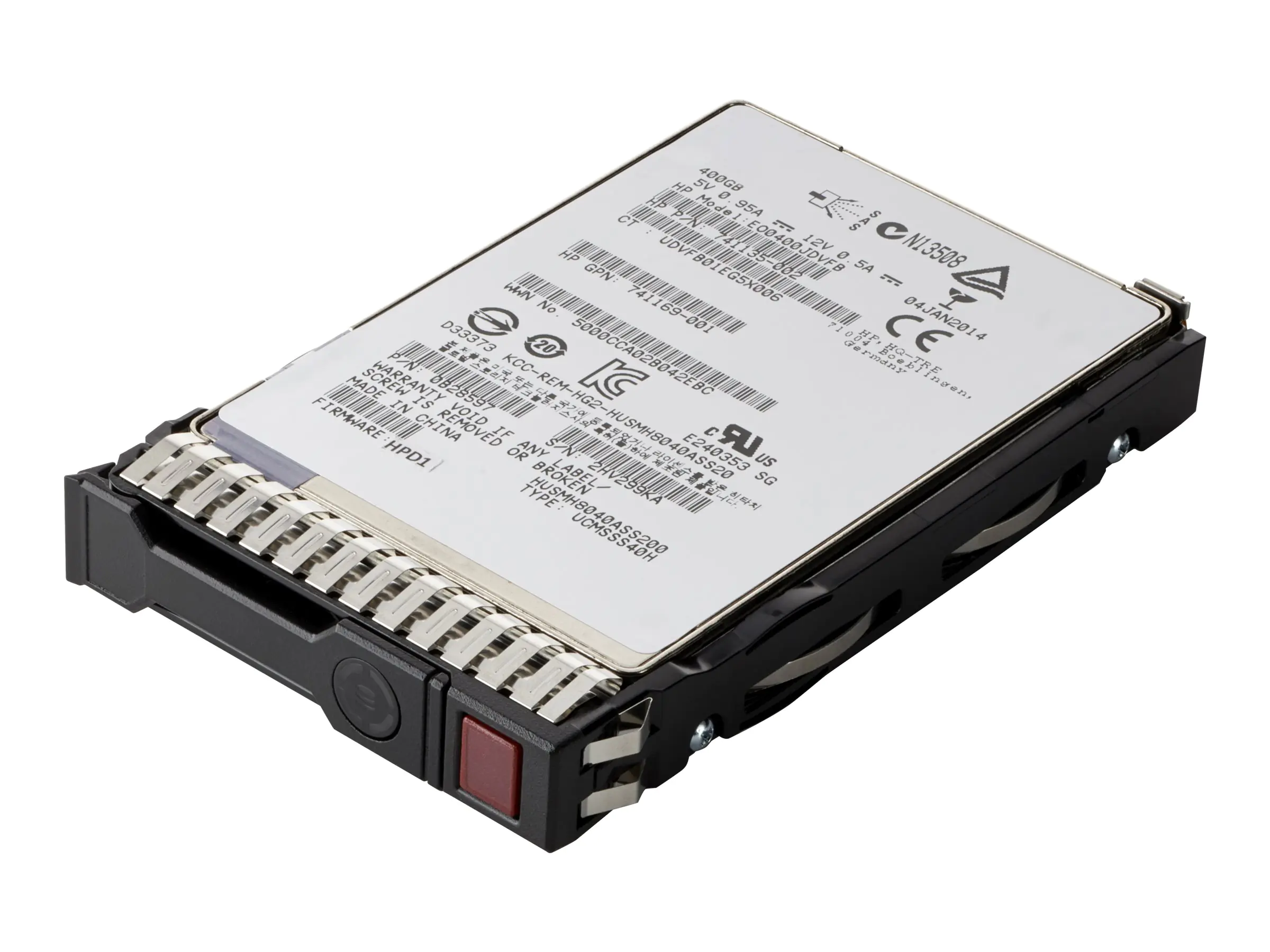 HPE Mixed Use - SSD - 960 GB - Hot-Swap - 2.5" SFF (6.4 cm SFF) - SATA 6Gb/s - mit HPE Smart Carrier