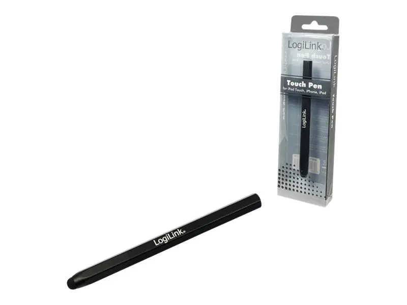 LogiLink Touch Pen - Stylus - Schwarz