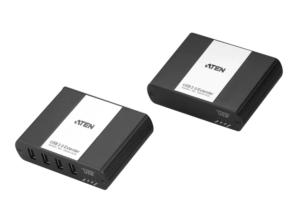 ATEN UEH4102 Local and Remote Units - USB-Erweiterung - 4 Anschlüsse - bis zu 100 m - für ATEN UEH4002A