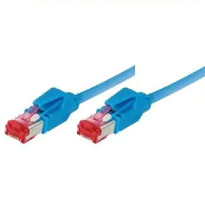 Tecline Crossover-Kabel RJ-45 (M) RJ-45 (M) 71705B SFTP-Kabel CAT 6 5 m Blau