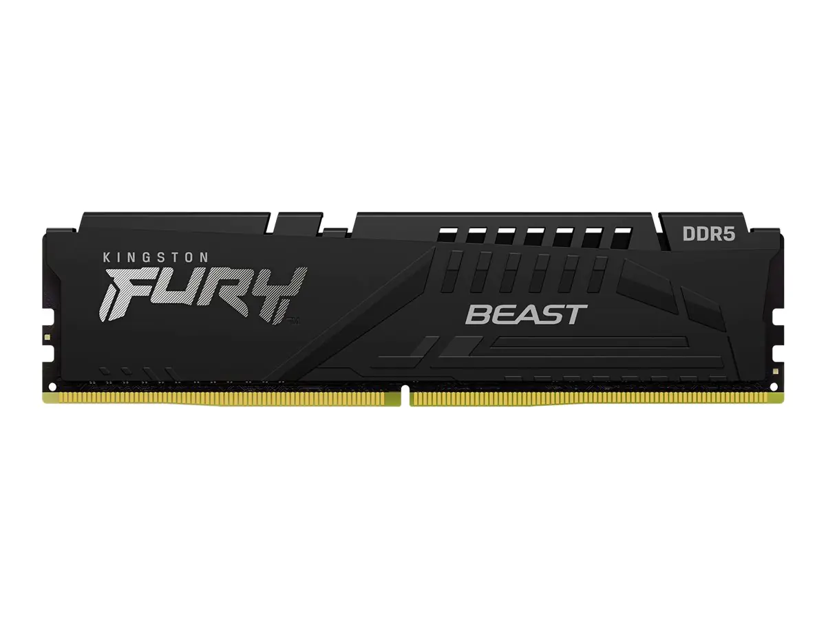 Kingston FURY Beast - DDR5 - Modul - 32 GB - DIMM 288-PIN - 5600 MHz / PC5-44800 - CL40 - 1.25 V - ungepuffert - on-die ECC