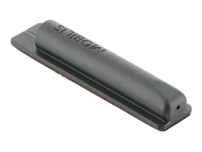 Mobilis Halter für Stift - selbstklebend - Schwarz (Packung mit 10)