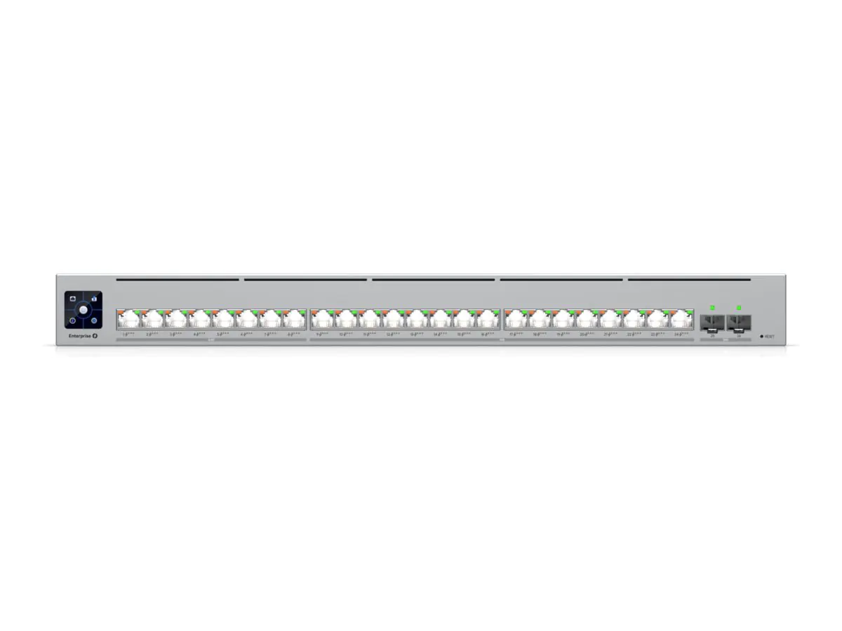 Ubiquiti UniFi Enterprise Campus 24 PoE - Switch - L3 - managed - 8 x 2.5GBase-T + 16 x 10Gb Ethern