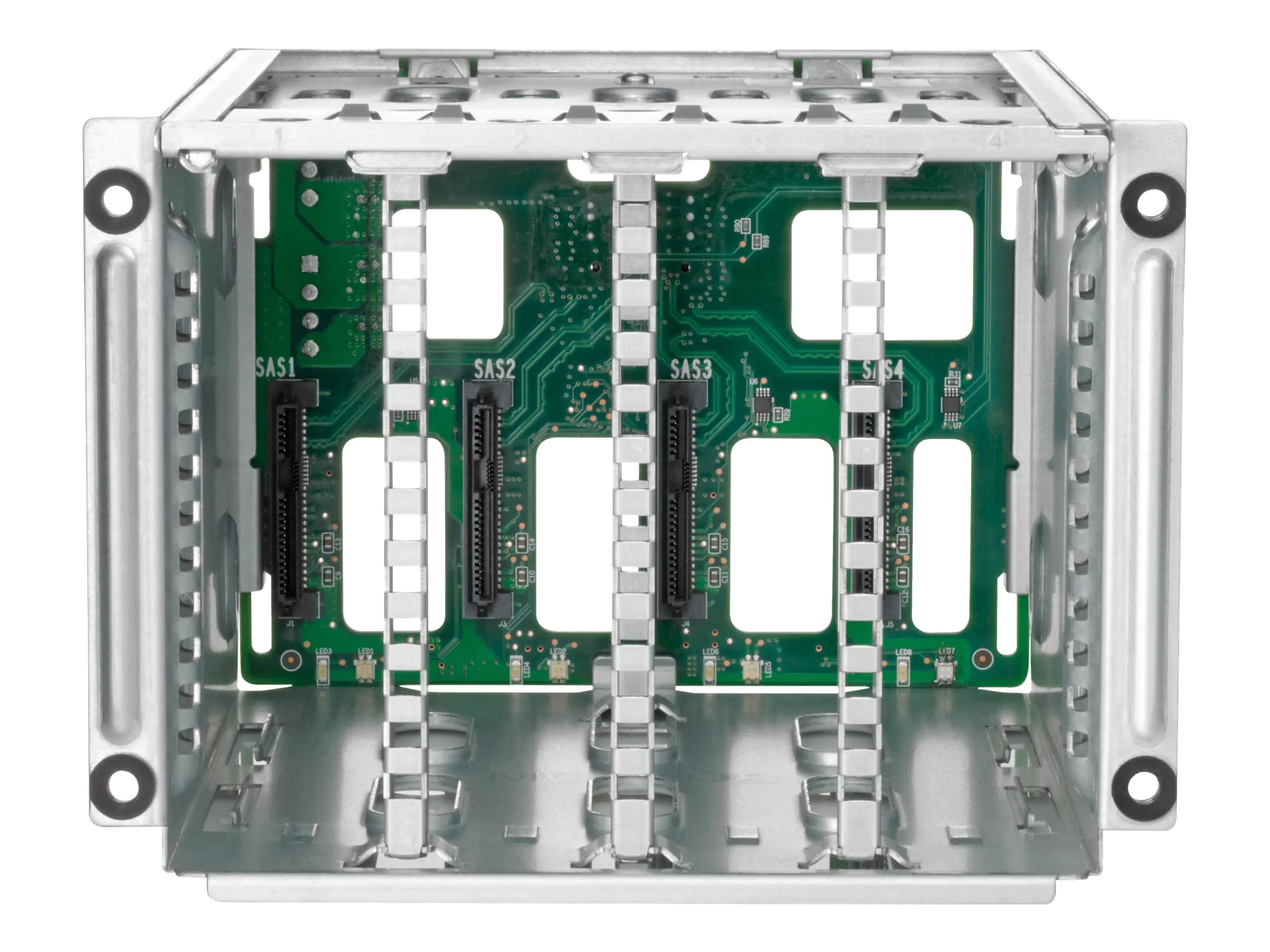 HPE 4LFF SAS/SATA 12G Low Profile Midplane Drive Cage Kit - Gehäuse für Speicherlaufwerke - 3.5"