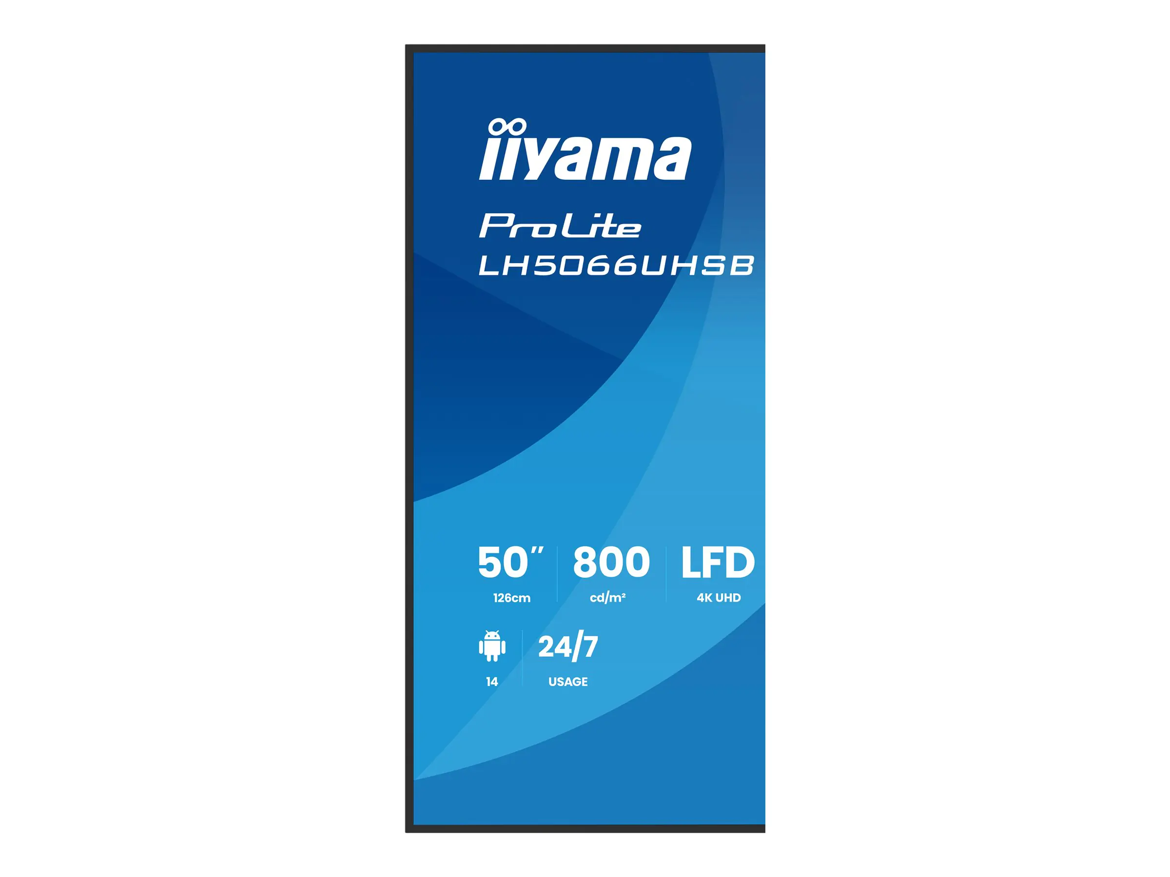 Iiyama ProLite LH5066UHSB-B1AG - 126 cm (49.5")
