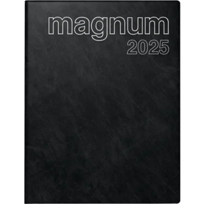 rido/idé Buchkalender magnum 18,3 x 24 cm (B x H) 1 Woche/2 Seiten Schaumfolie schwarz