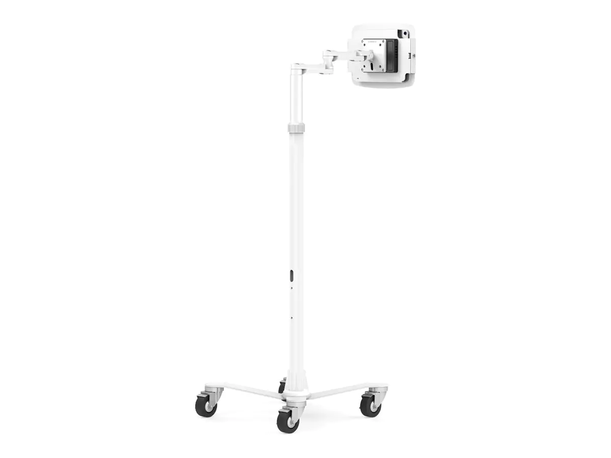 Compulocks iPad 10th-11th (A16) Gen Space Enclosure Medical Rolling Cart Extended Plus Hub W