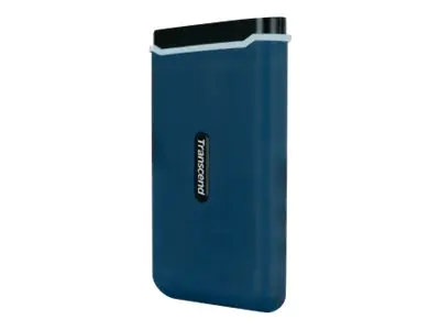 Transcend ESD350C - SSD - 250 GB - extern (tragbar) - M.2 - USB 3.1 Gen 2 - Marineblau