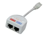 Lindy UTP Port Doubler - Netzwerk-Splitter - RJ-45 (M) 34002