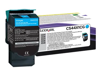 Lexmark Besonders hohe Ergiebigkeit - Cyan C544X1CG