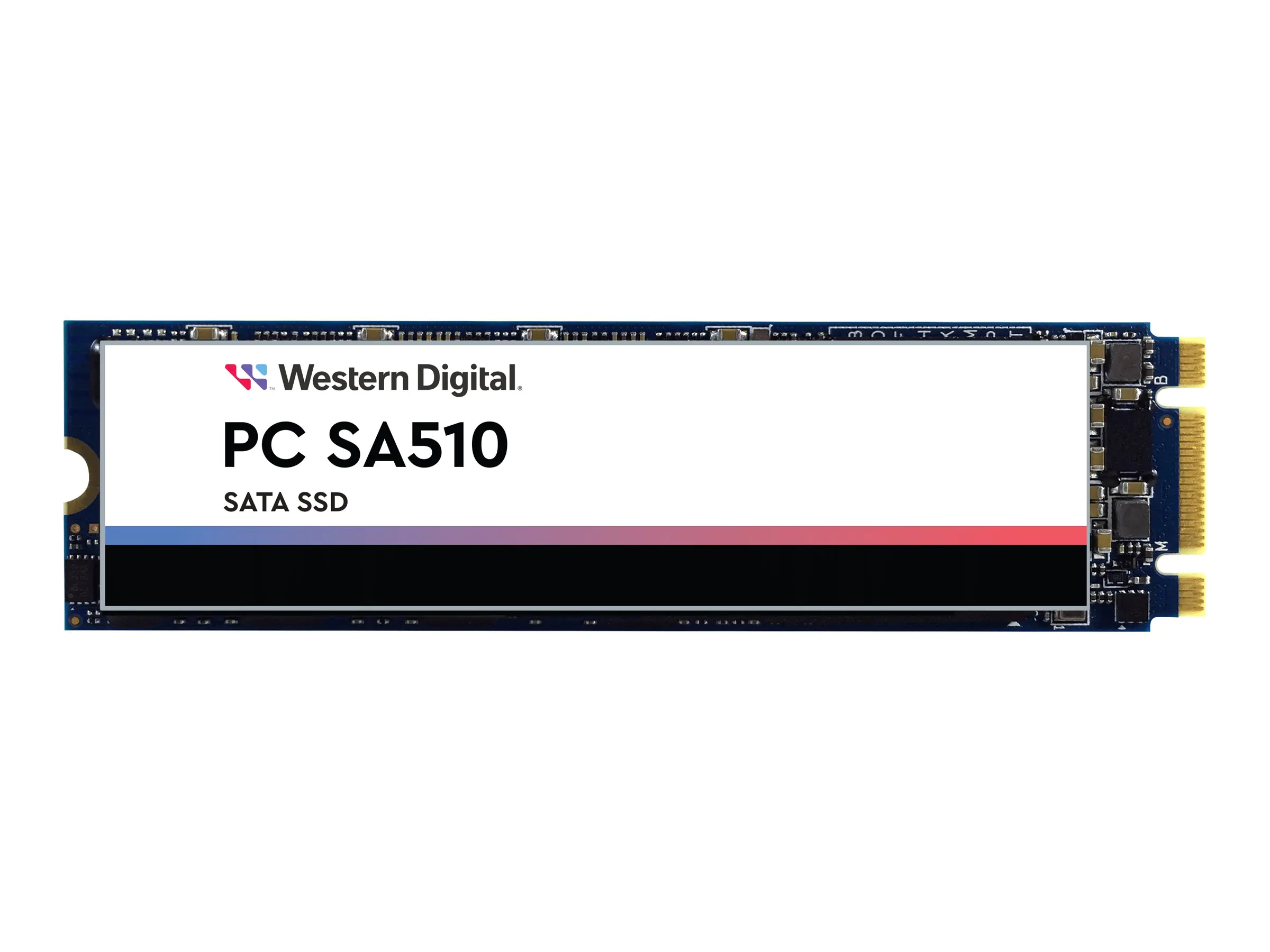 WD PC SA510 SDBSBXD-500G - SSD - 500 GB - intern - 2.5" (6.4 cm) - SATA 6Gb/s