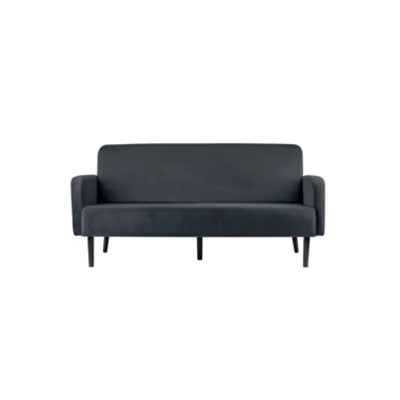 PAPERFLOW 3-Sitzer Sofa LISBOA Samtbezug anthrazit 74600851 LC3PV.01.11