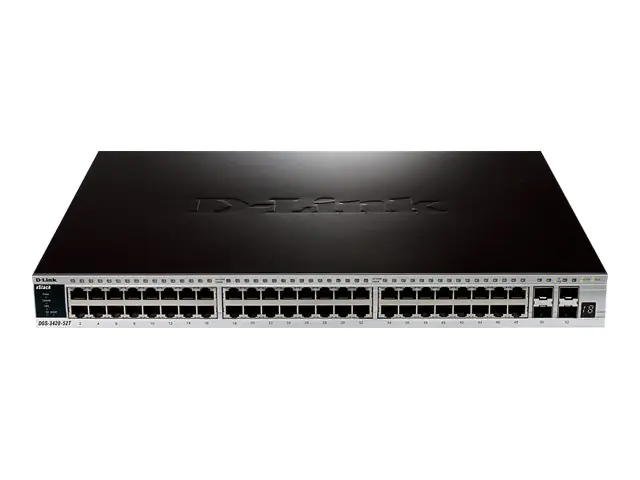 D-Link xStack DGS-3420-52T - Switch - managed
