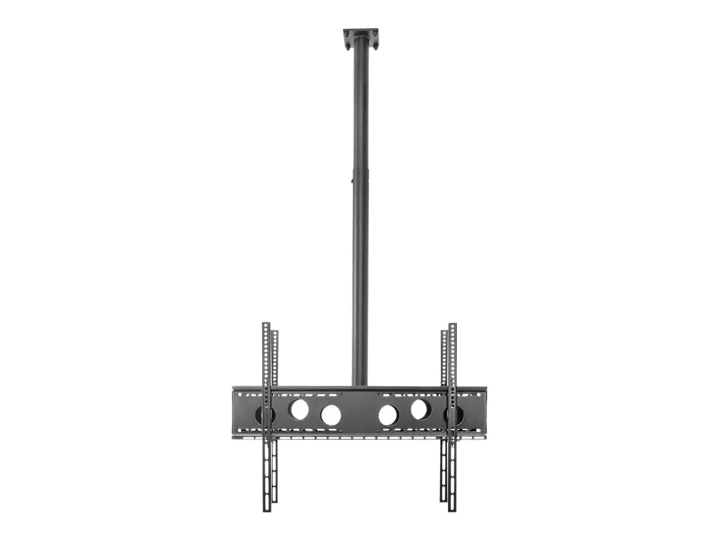 Hagor HA DH Duo L - Befestigungskit (Klammer) - Back-to-Back - für 2 LCD-/Plasma-Konsolen - Schwarz - Bildschirmgröße: 140-191 cm (55"-75") - Deckenmontage