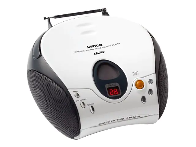 Lenco SCD-24 - Ghettoblaster SCD-24WHITE