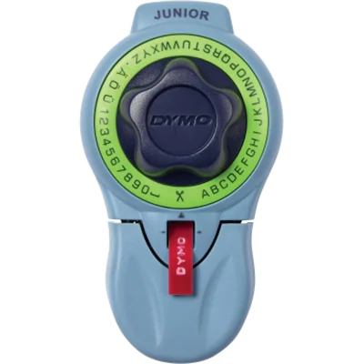 DYMO® Prägegerät Junior 9mm 3mm ABS Kunststoff blau