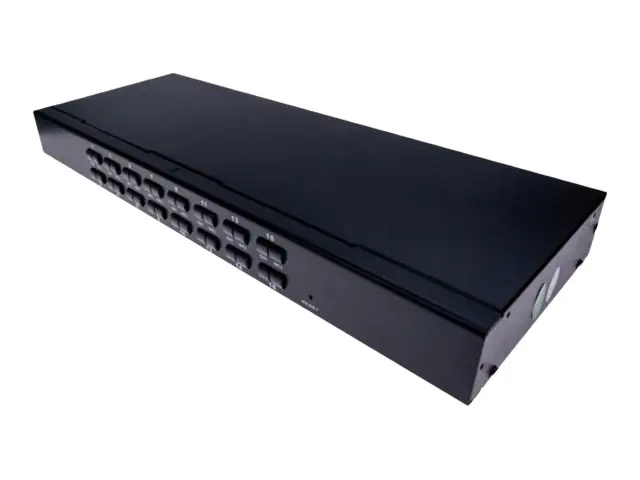 deXlan - KVM-Switch - 8 x KVM port(s) - 1 lokaler Benutzer - an Rack montierbar