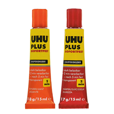 UHU® Zweikomponentenkleber PLUS SOFORTFEST 5min 35g