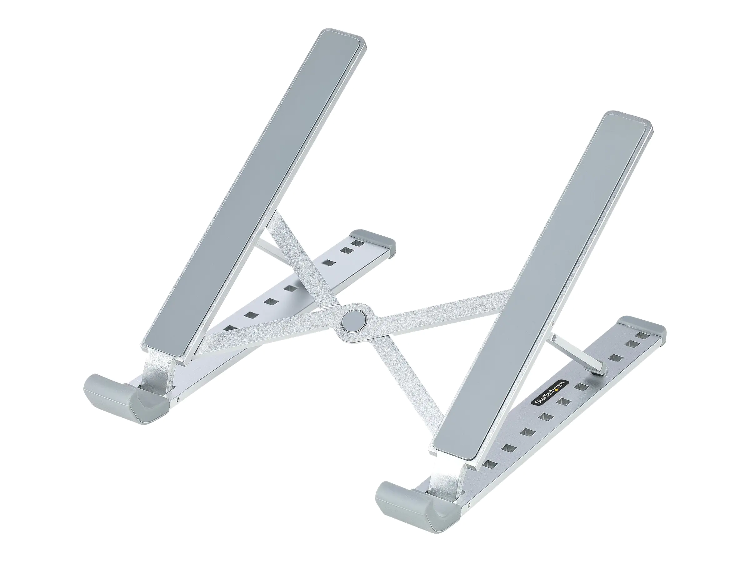 StarTech.com Faltbarer Laptop Ständer, Tragbarer LAPTOP-RISER-BAR