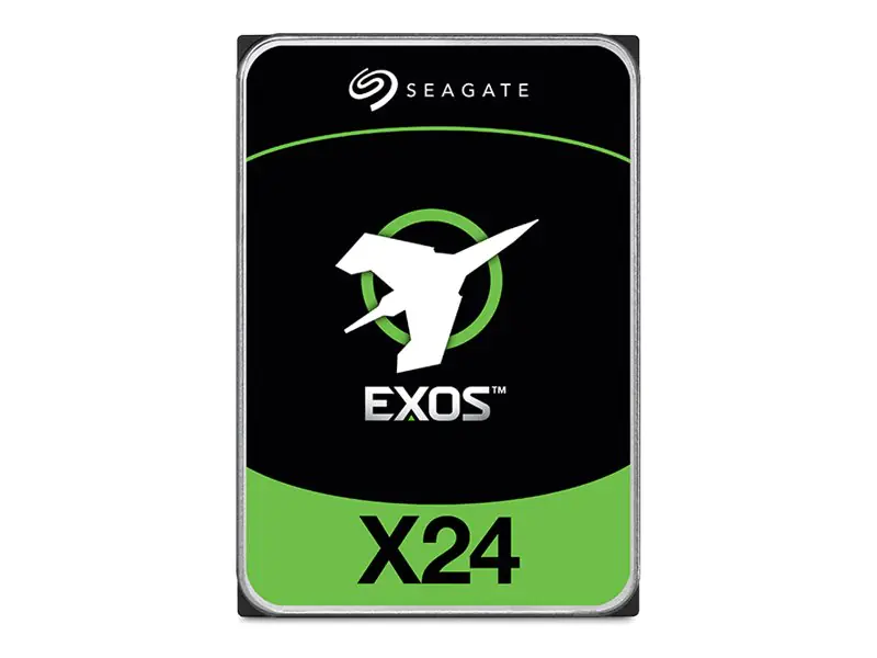 Seagate Exos X24 ST24000NM002H - Festplatte - Enterprise - 24 TB - intern - 3.5" (8.9 cm) - SATA 6Gb/s - 7200 rpm - Puffer: 512 MB