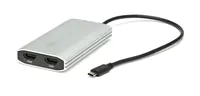 OWC - Videoadapter - 24 pin USB-C männlich zu HDMI, USB-C (nur Spannung) weiblich - Schwarz, Silber - 4K Unterstützung
