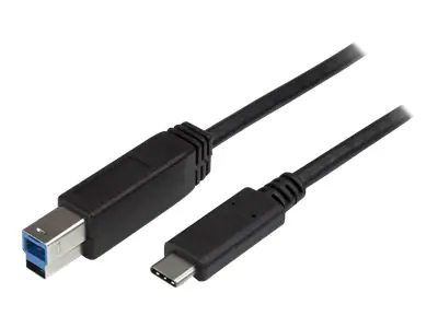 StarTech USB-C auf USB-B Kabel - St/St - 2m - USB 3.0 - USB B Kabel - USB C zu USB B Kabel - USB Typ C zu Typ B Kabel - USB-Kabel - USB-C (M) bis USB Type B (M) - USB 3.1 Gen1 - 2 m - für P/N: HB30A3A1CST, HB30C3A1CST, HB30C5A2CSC, HB30C5A2CST, HBS304A24A
