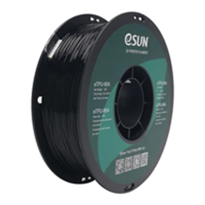 Esun eTPU-95A 1.75mm Black 1kg 3D Filament