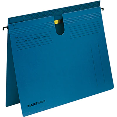 Leitz Hängehefter SERIE 18 DIN A4 250g/m² Manilakarton, recycelt blau 50 St./Pack.