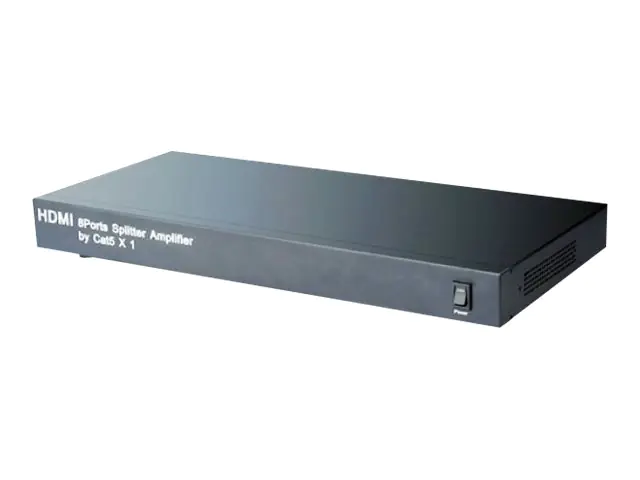 Techly HDMI 8 Ports Splitter Amplifier by Cat5
