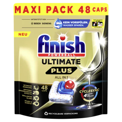 FINISH Spülmaschinentabs Powerball Ultimate Plus All in 1 48 St./Pack.