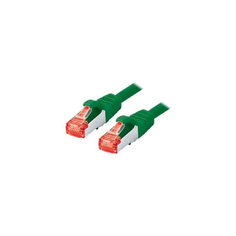 exertis Connect - Patch-Kabel - RJ-45 (M) zu RJ-45 (M) - 25 m - SSTP-Kabel - CAT 6 - halogenfrei - grün