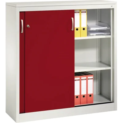 C+P Akten-Sideboard 20471200S10098 3OH 1200x1200x400mm lgr/rrt