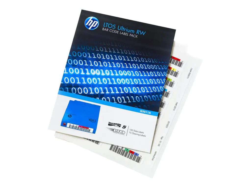 HPE LTO-5 Ultrium RW Bar Code Label Pack - Strichcodeetiketten Q2011A