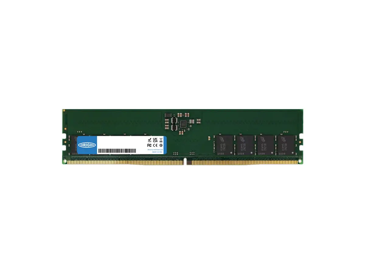 Origin Storage DDR5 - Modul - 8 GB - DIMM 288-PIN OM8G54800U1RX16NE11
