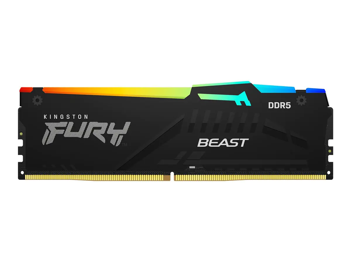 Kingston FURY Beast RGB - DDR5 - Kit - 32 GB: 2 x 16 GB KF564C32BBEAK2-32
